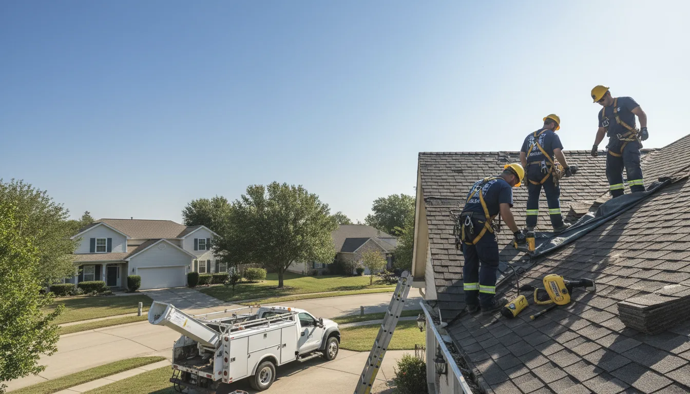 Emergency Roof Repair in Dewitt, IL near me
